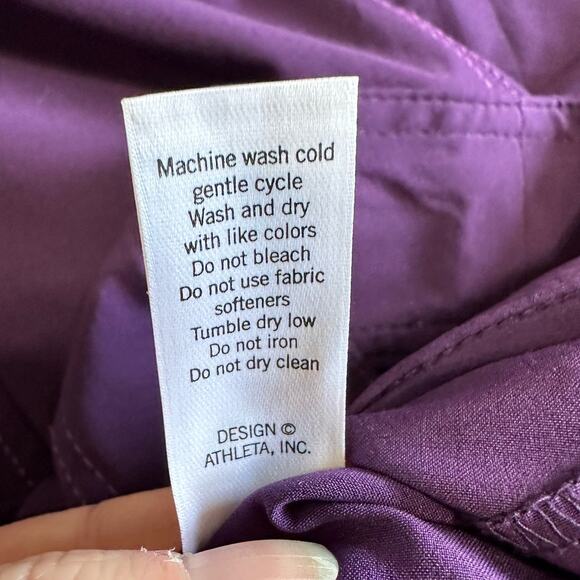 Athleta Purple Athletic All Terrain Skirt with Pockets Size 10 - Picture 6 of 10